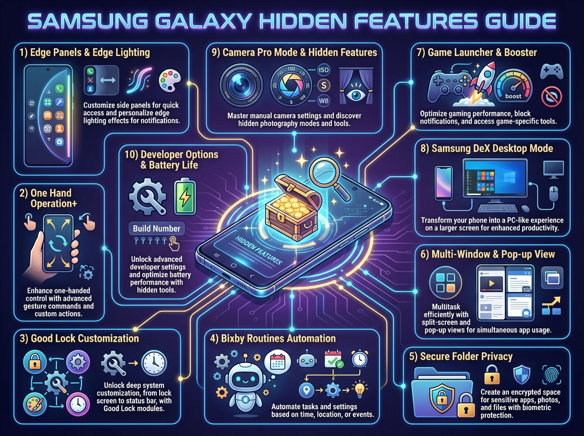 갤럭시 숨겨진 기능