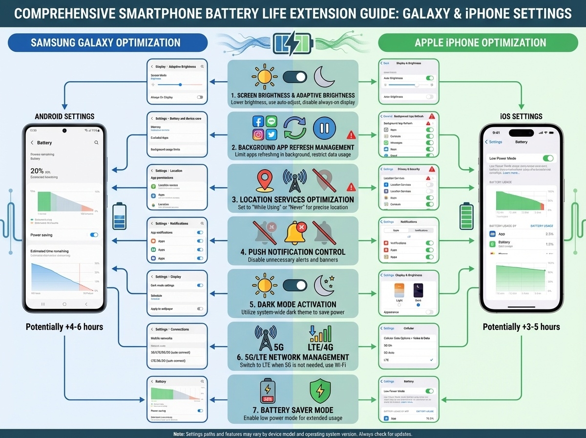 스마트폰 배터리 수명 늘리는 법