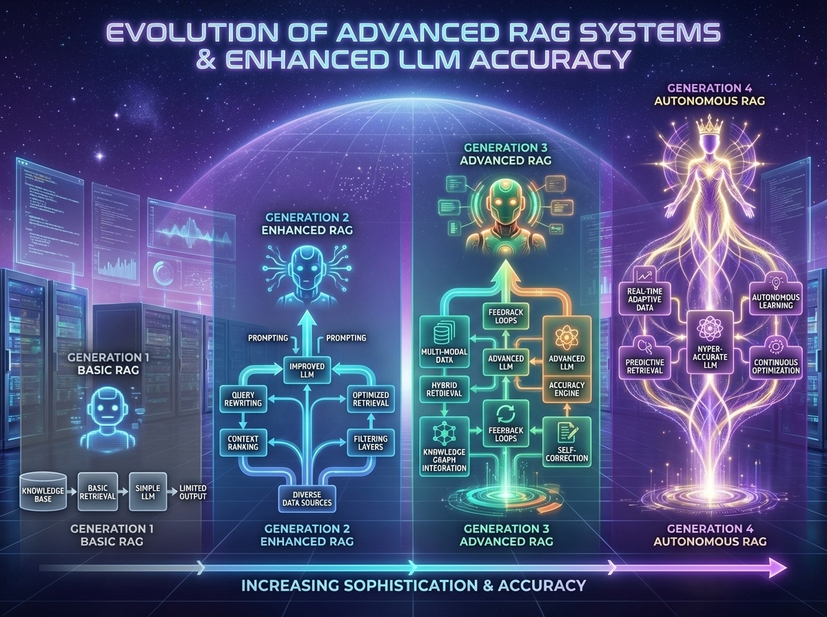 어드밴스드 RAG 시스템 진화와 LLM 답변 정확도 높이는 방법