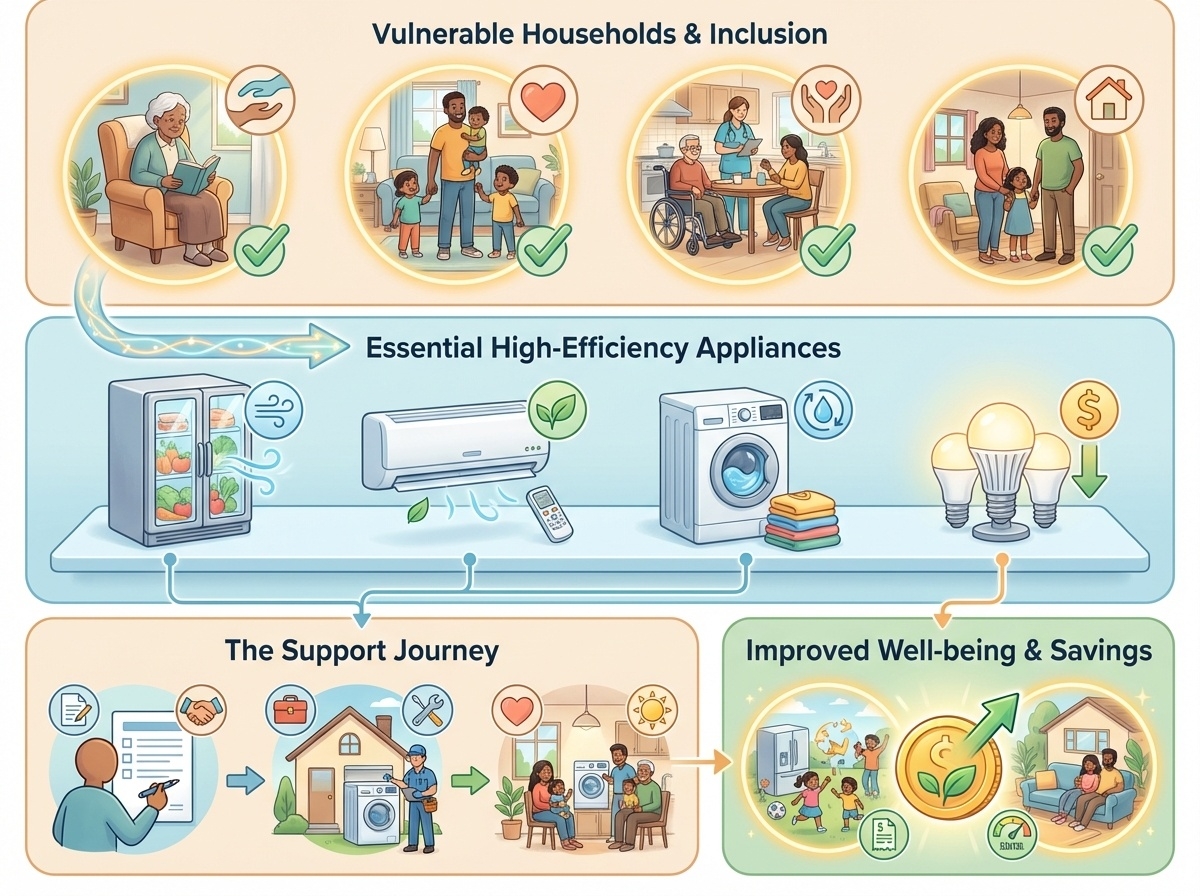 취약계층 대상 고효율 가전 환급 지원